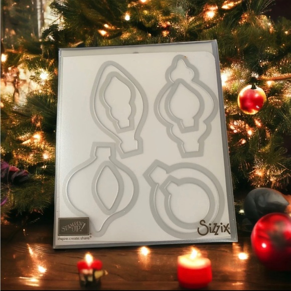 Stampin' Up! Holiday Ornaments Framelits Dies | Retired Christmas Crafting - Picture 2 of 2